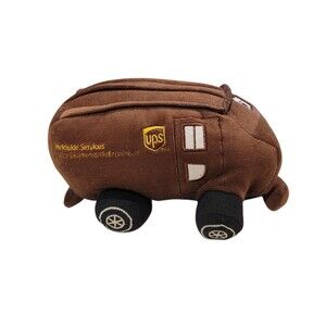 UPS Truck Plush With Engine Noise 9"